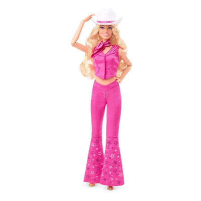 Original Barbie Doll Pink Dress (The Movie Doll Barbie in Pink Western Outfit)