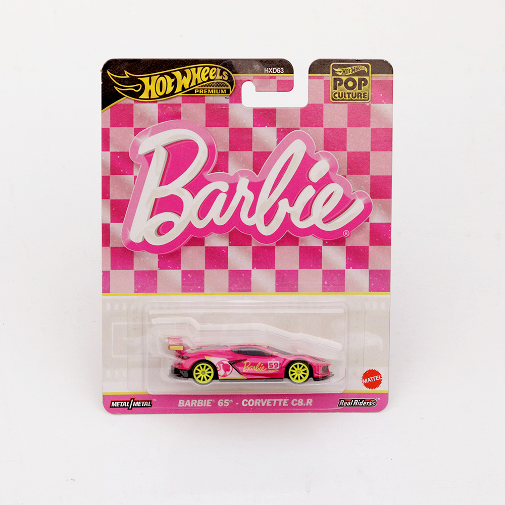 Hot Wheels Barbie 65 Corvette Car COD Not Available
