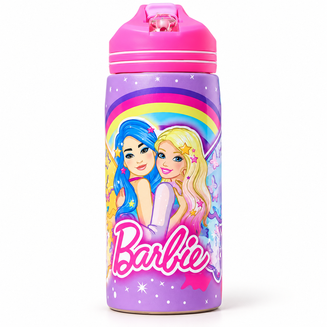 Licensed Barbie Non Insulated Sipper Bottle - 500ml