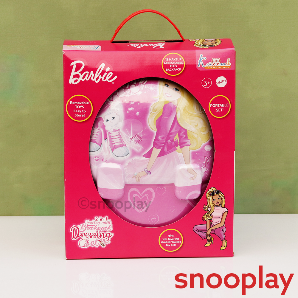 Buy Original Licensed Barbie in Trolley with Backpack Toy