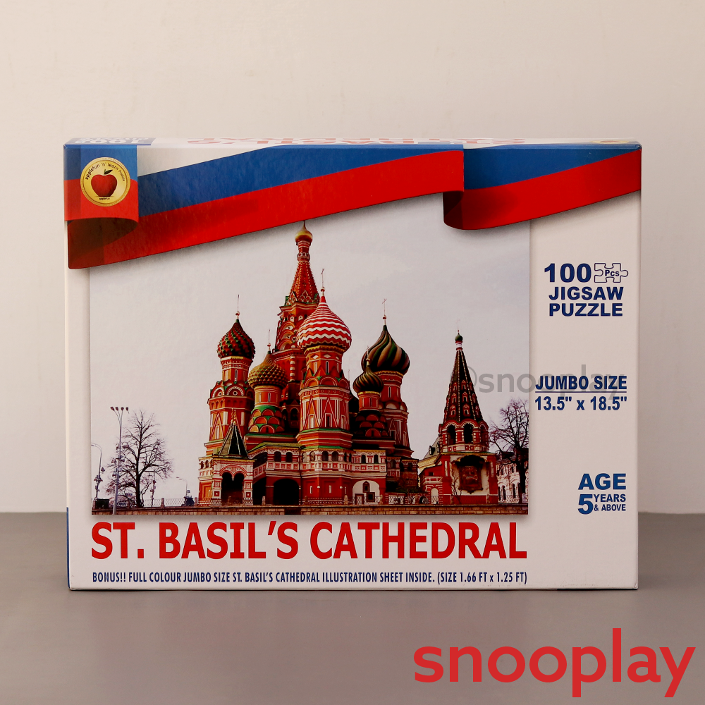 Applefun 'n' Learn St. Basil's Cathedral Jigsaw Puzzle - 100 Pieces (5-8 Years)