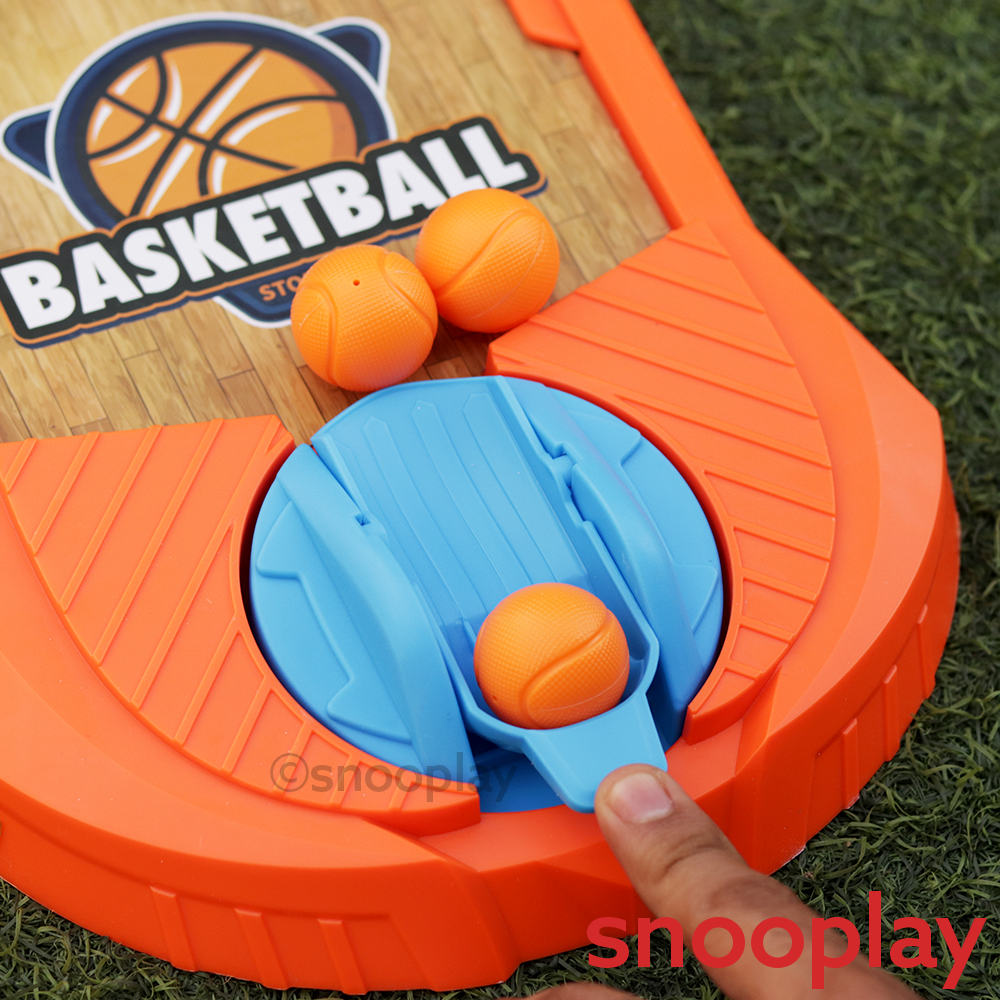 Electronic Basketball Game Set (Score Board, Moving Basket & More)