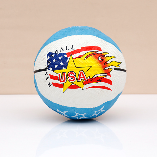 Cosco Multi Graphic Size 3 Rubber Basketball - 13011 (4-6 Years)