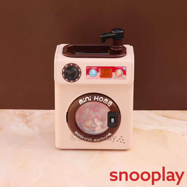 Household Washing Machine with Functional Tap & Rotating Drum (3-7 Years)