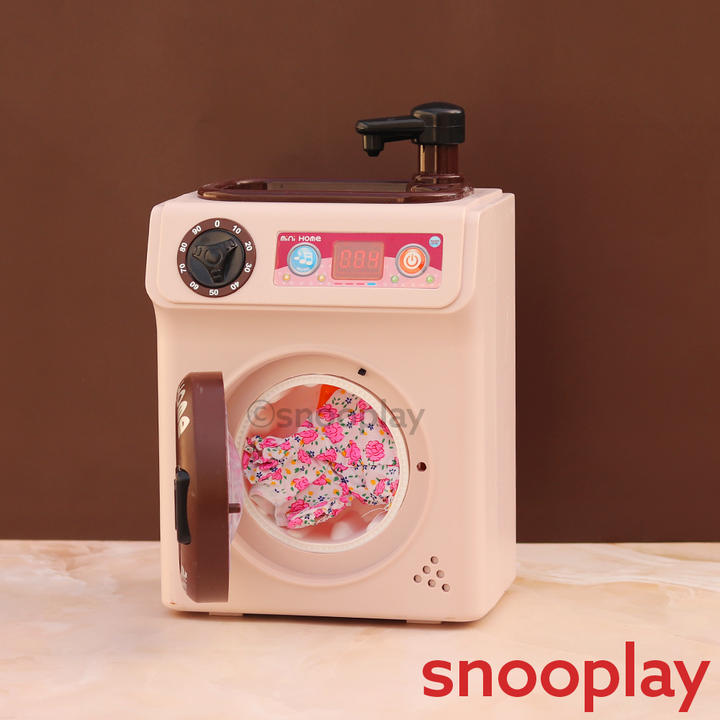 Household Washing Machine with Functional Tap & Rotating Drum (3-7 Years)