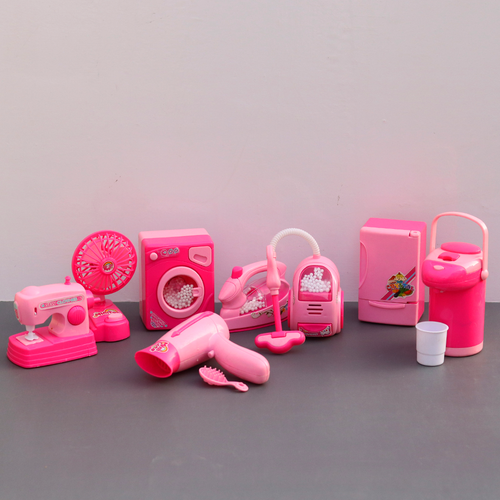 Big Fun Toy Set of 8 Battery Operated Family Suits Home Appliances (3-8 Years)