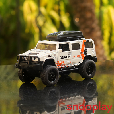 SUV Diecast Car Model Resembling Beach Patrol (3253)