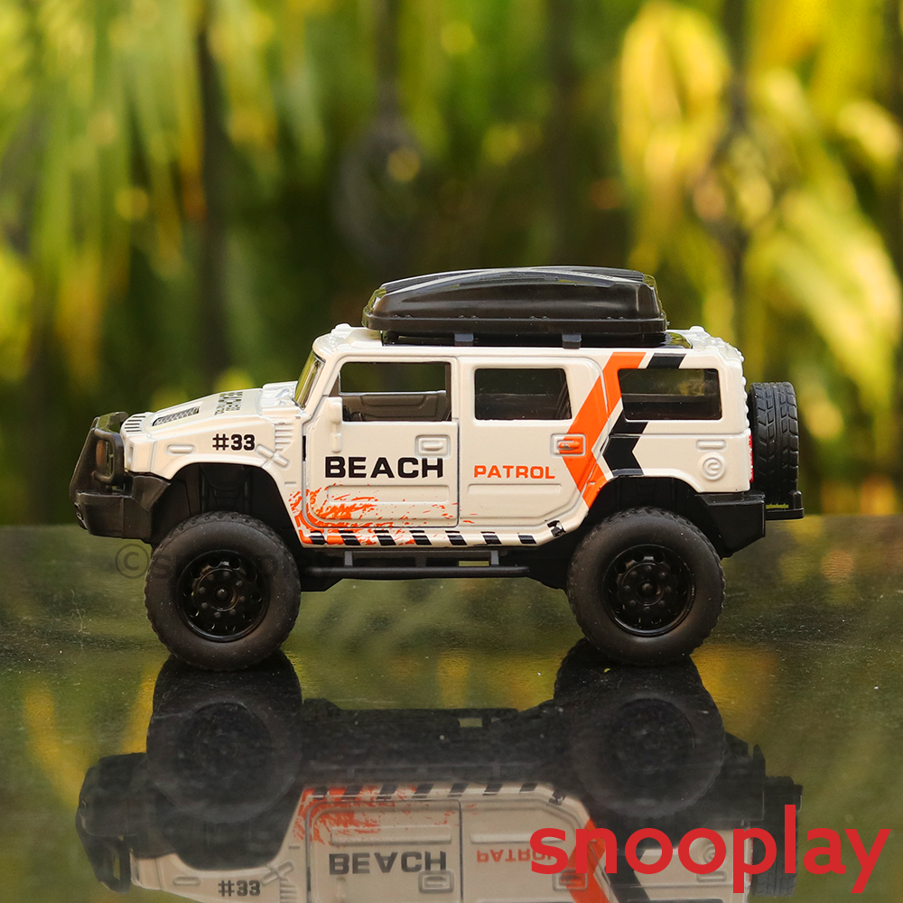 SUV Diecast Car Model Resembling Beach Patrol (3253)