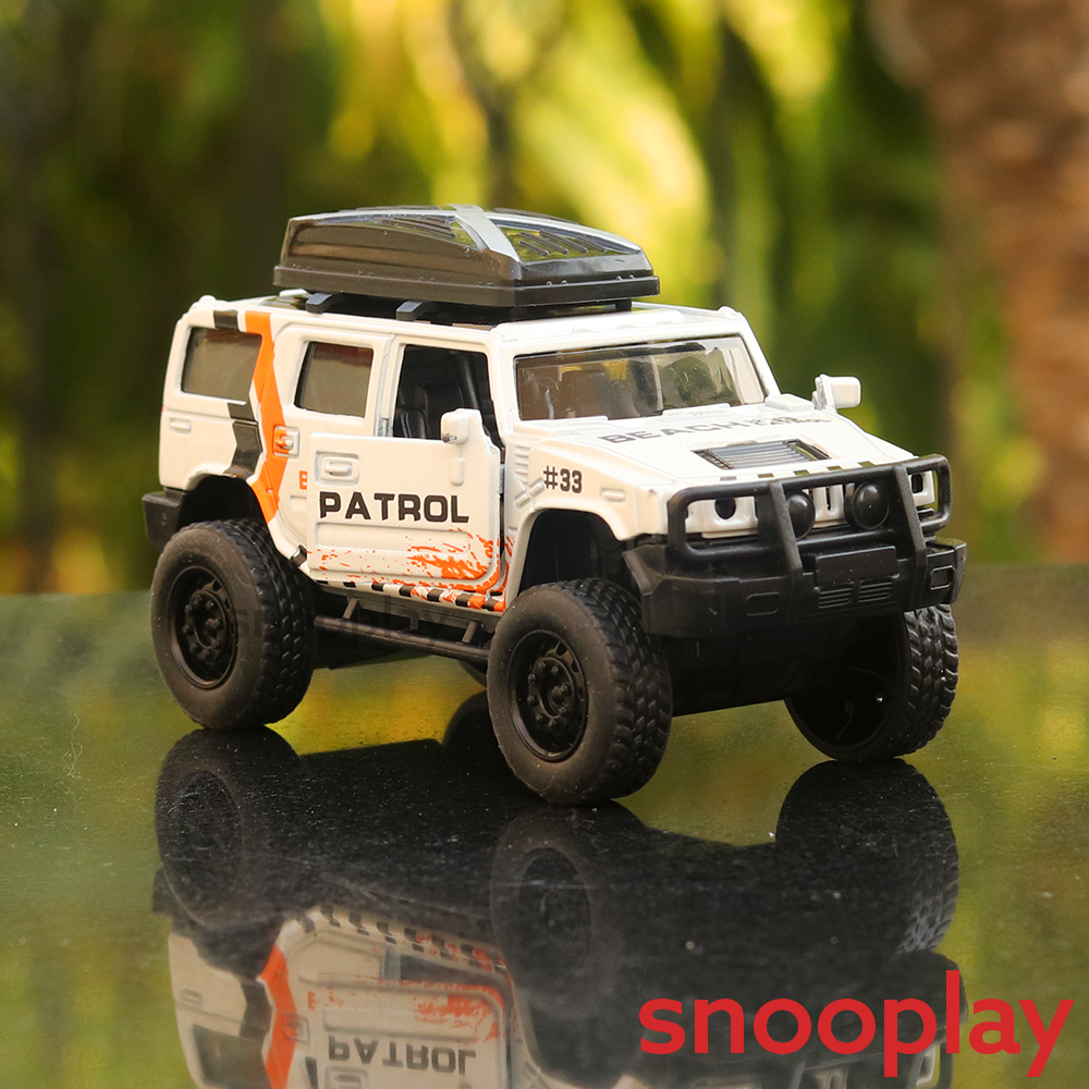 SUV Diecast Car Model Resembling Beach Patrol (3253)