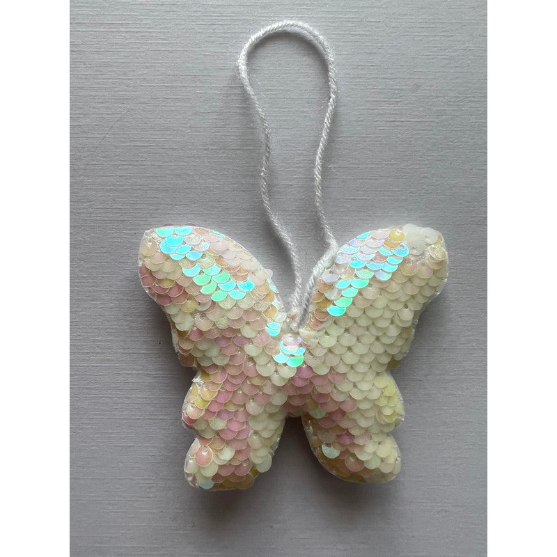 Little Butterfly Sequins Christmas Ornament (3 Years Till Grown Ups)