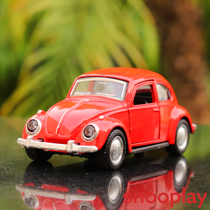 Beetle (3202) Diecast Car Scale Model (1:32 Scale)- Assorted Colour