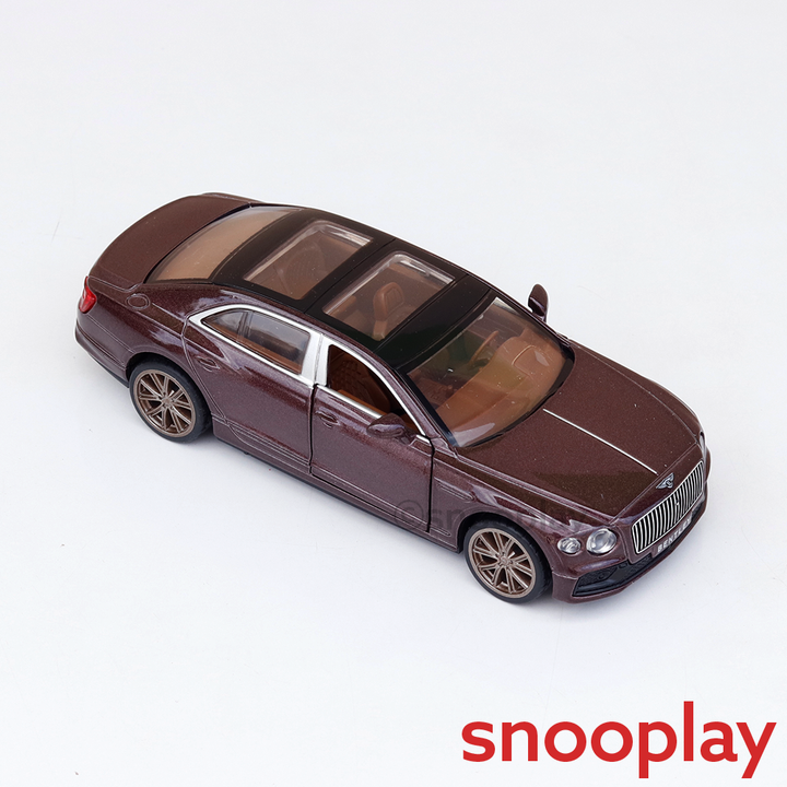 Metal Speed Zone Original Bentley Flying Spur Hybrid Licensed Diecast Car with Openable Doors | 1:38 Scale (14 Years till Grown Ups) | Assorted Colors