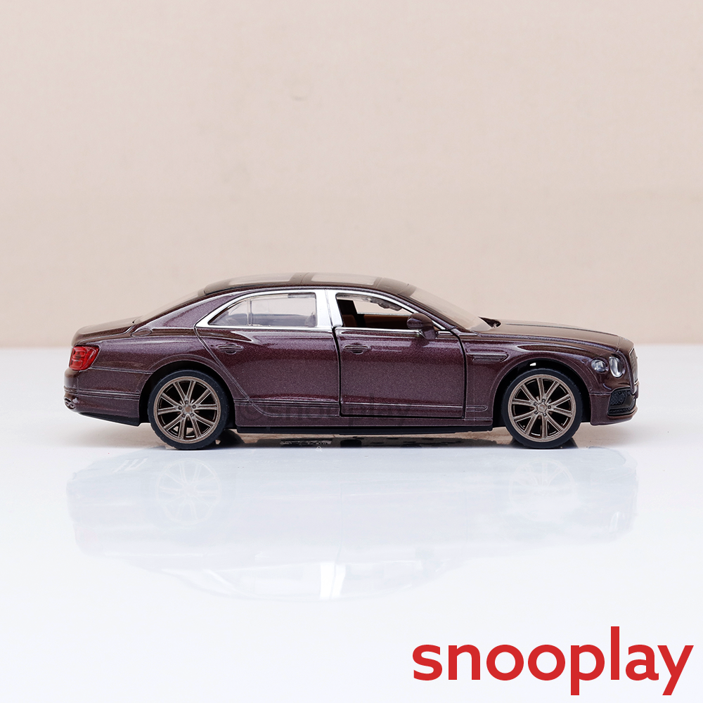 Metal Speed Zone Original Bentley Flying Spur Hybrid Licensed Diecast Car with Openable Doors | 1:38 Scale (14 Years till Grown Ups) | Assorted Colors