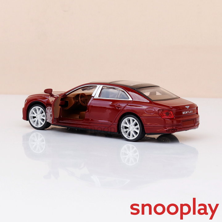 Metal Speed Zone Original Bentley Flying Spur Hybrid Licensed Diecast Car with Openable Doors | 1:38 Scale (14 Years till Grown Ups) | Assorted Colors
