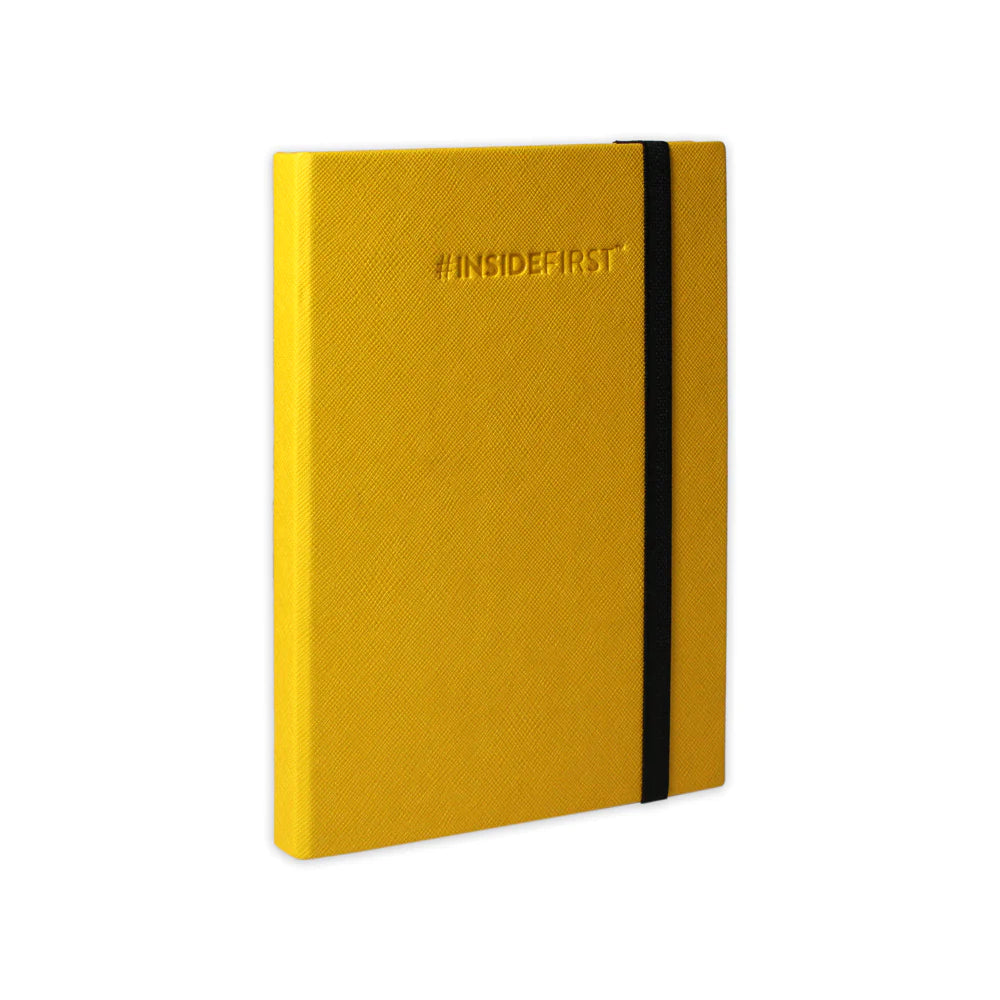 InsideFirst Journal, The Journal for Super Achievers, 34 Insights to Action  (Peaceful Yellow)