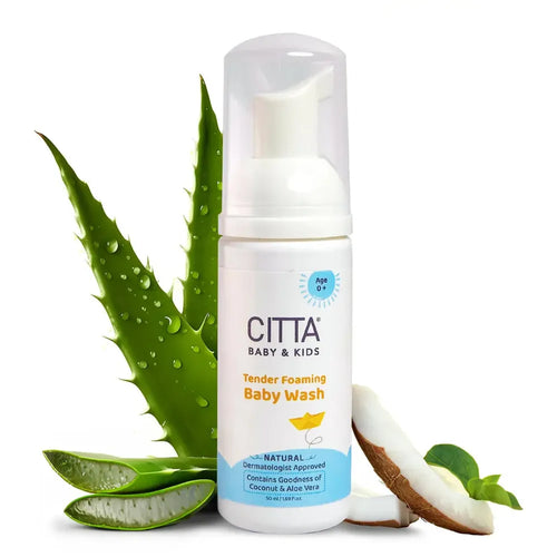 Citta Natural Tender Foaming Baby Wash (Body Wash) - 50ml
