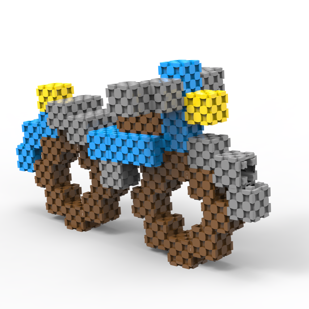 Bike Themed Building Blocks (52 pieces)