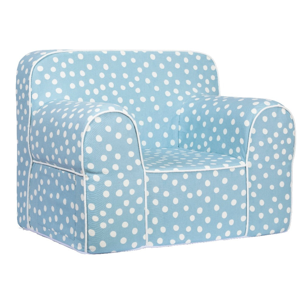 Comfy Sofa (Blue Base & White Dot) | COD not Available