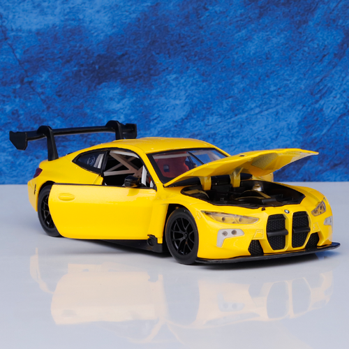Metal Speed Zone Original BMW M4 GT3 Licensed Diecast Car with Openable Parts | 1:24 Scale (14 Years till Grown Ups)