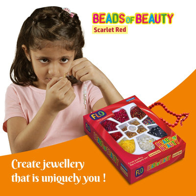 Beads Of Beauty: Scarlet Red (Activity Kit)