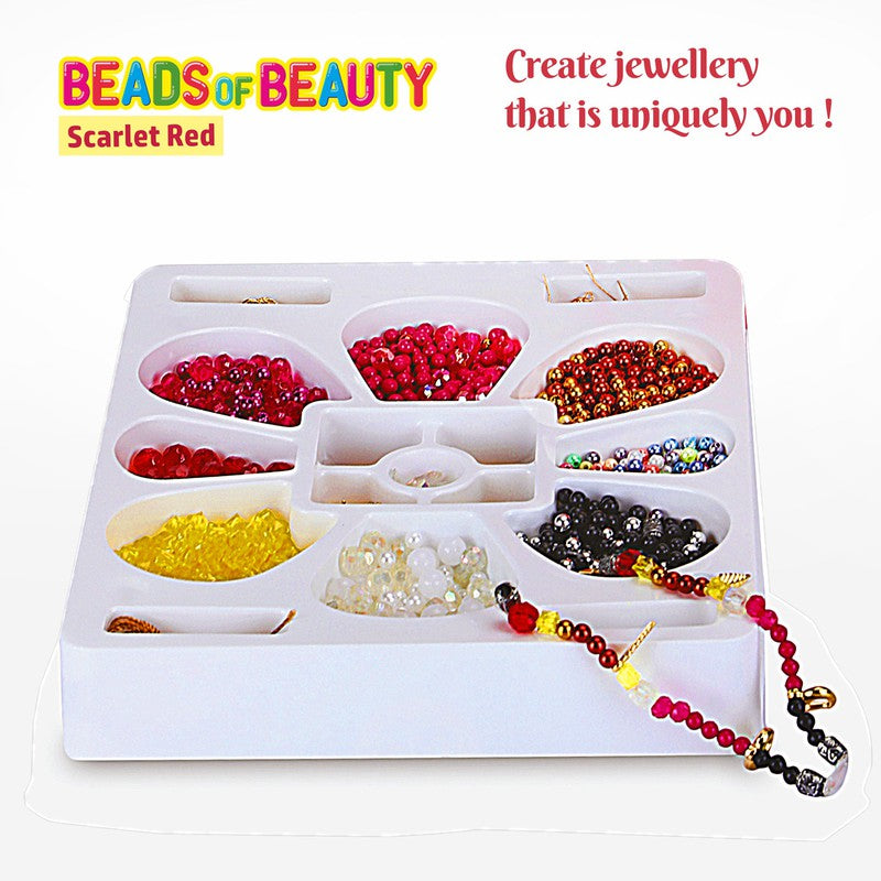Beads Of Beauty: Scarlet Red (Activity Kit)
