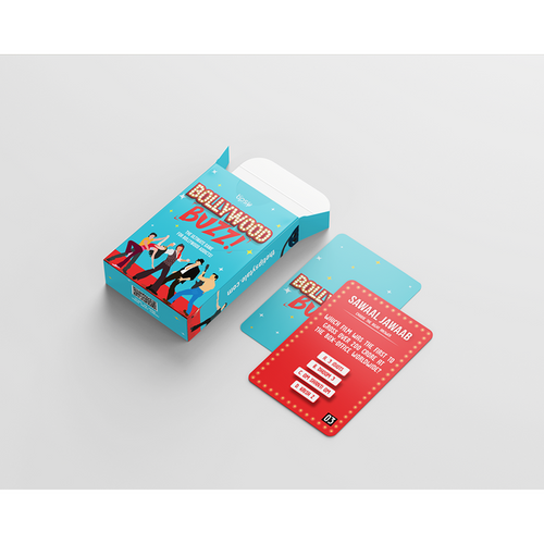 The Tipsy Tales Bollywood Buzz - The Ultimate Party Card Game (13 Years till Grown Ups)