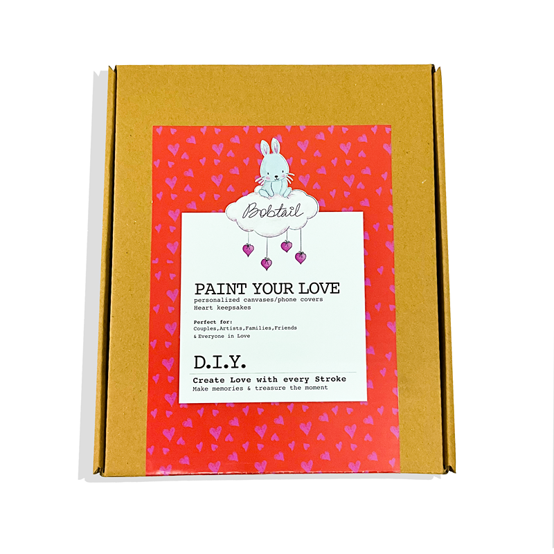 DIY Phone Case Canvas Kit Paint Your Love (8 Years till Grown Ups)