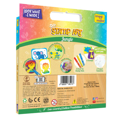 Stamp Art - Jungle (DIY Craft Kit)