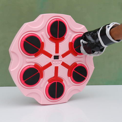 Electronic Boxing Target Game | LCD Score, Bluetooth Music, Gloves & Adjustable Modes (3-10 Years) | Assorted Colors