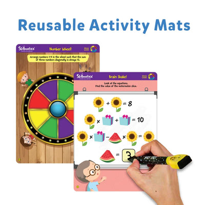 Brain Games | Reusable Activity Mats