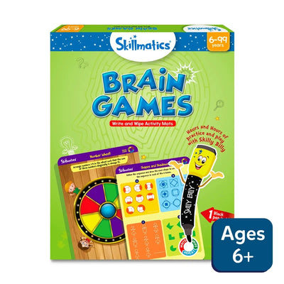 Brain Games | Reusable Activity Mats