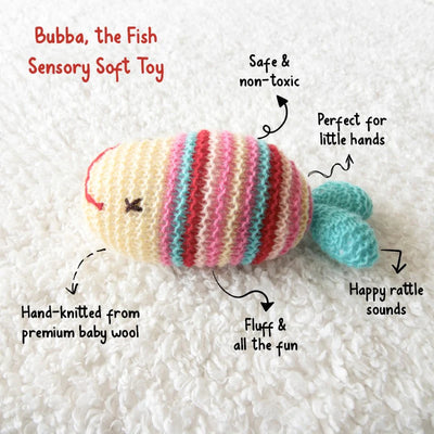 Bubba The Fish Sensory Soft Toy