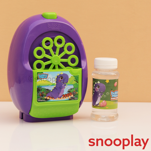 Electric Bubble Magic Machine with 118 ML Solution (3-6 Years)