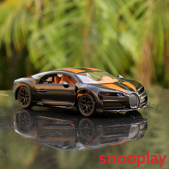 Diecast Model Bugatti Chiron with Strips Car (3259)