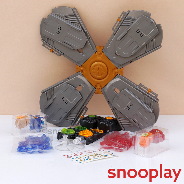 Silverlit Build 2 Strike Deluxe Robot Battle Pack | Light & Sound (5-12 Years)