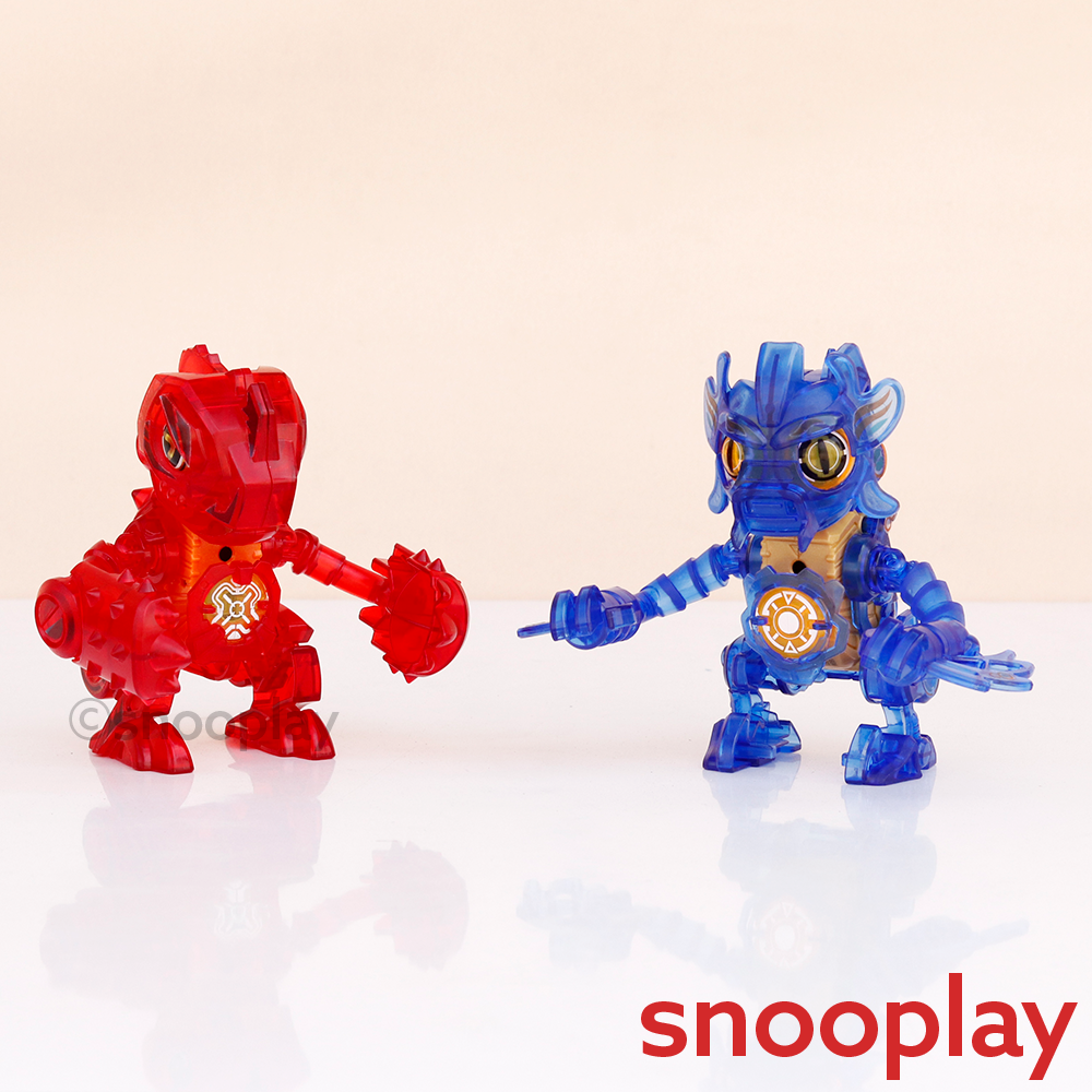 Silverlit Build 2 Strike Deluxe Robot Battle Pack | Light & Sound (5-12 Years)
