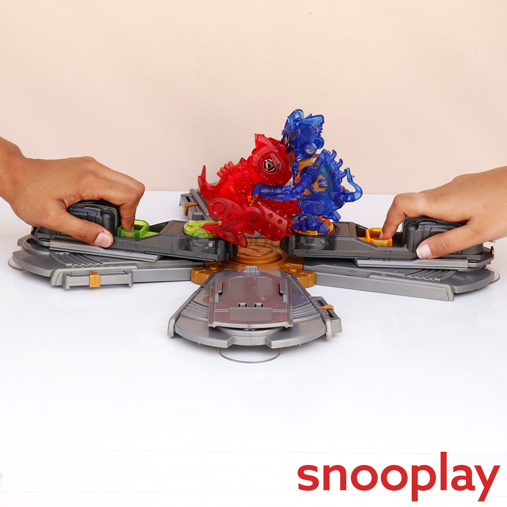 Silverlit Build 2 Strike Deluxe Robot Battle Pack | Light & Sound (5-12 Years)
