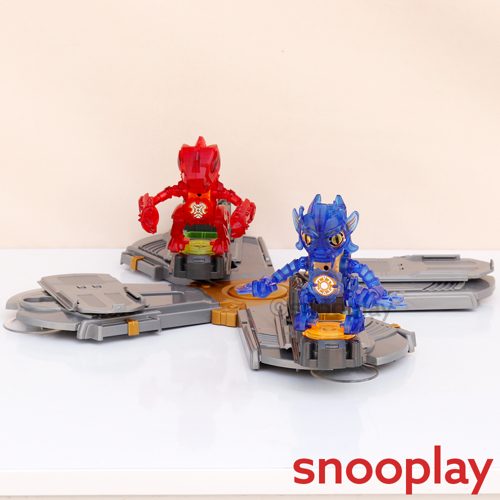 Silverlit Build 2 Strike Deluxe Robot Battle Pack | Light & Sound (5-12 Years)