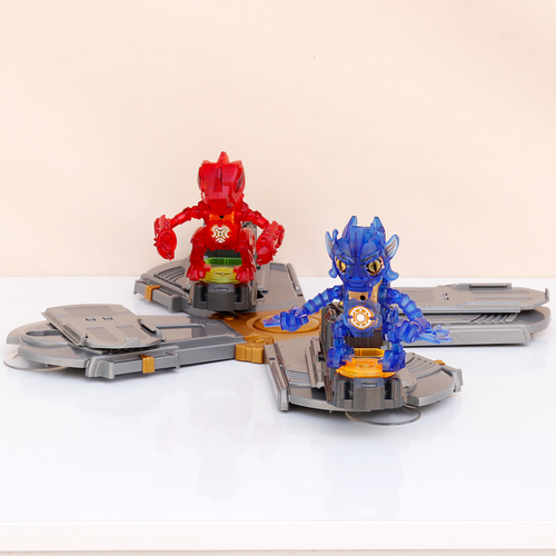 Silverlit Build 2 Strike Deluxe Robot Battle Pack | Light & Sound (5-12 Years)