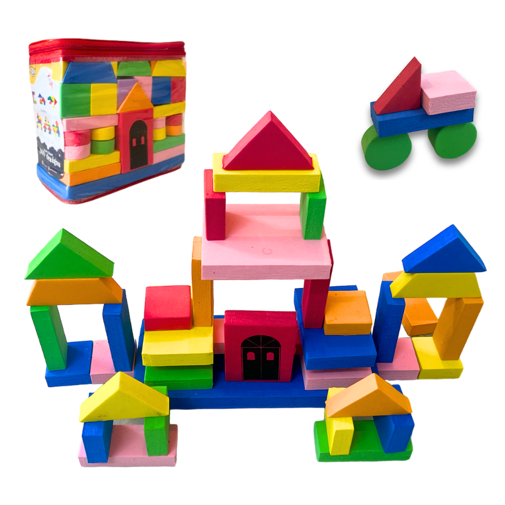 100+ Pieces Building Blocks