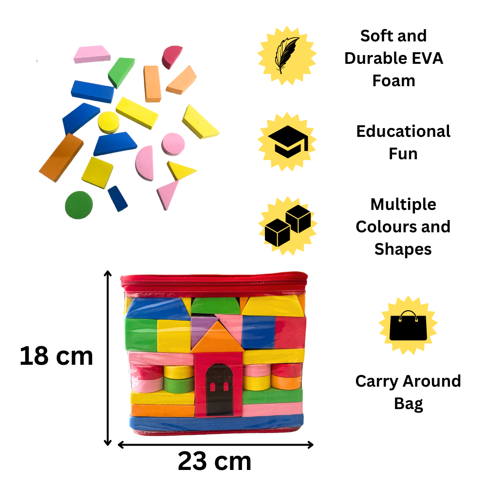 100+ Pieces Building Blocks