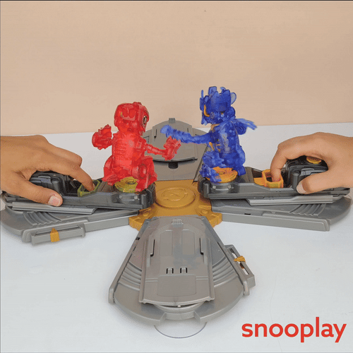 Silverlit Build 2 Strike Deluxe Robot Battle Pack | Light & Sound (5-12 Years)