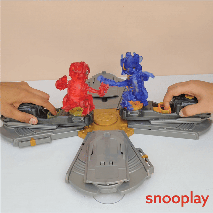 Silverlit Build 2 Strike Deluxe Robot Battle Pack | Light & Sound (5-12 Years)