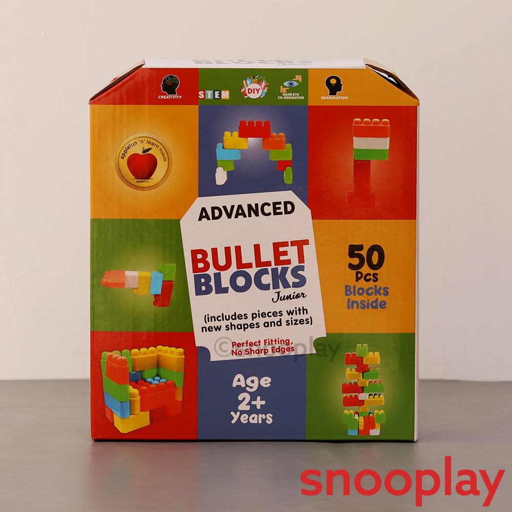 Junior Advanced Bullet Building Blocks (50+ Pcs)