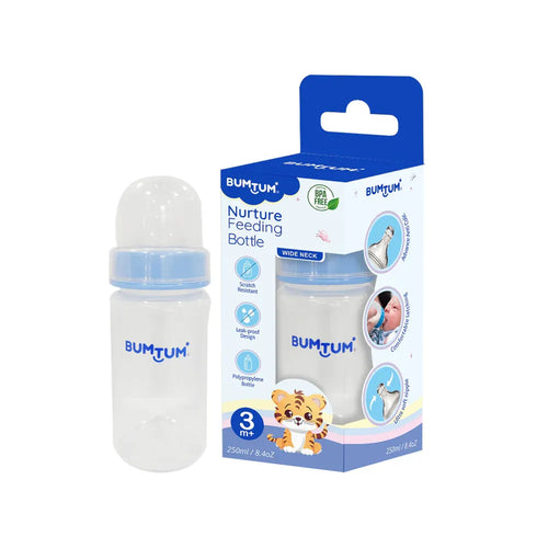 Bumtum Wide Neck Nurture Feeding Bottle