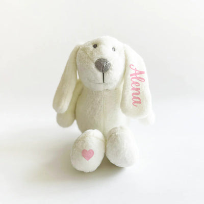 Personalised Name Bunny Soft Toy - Pink (COD Not Available)