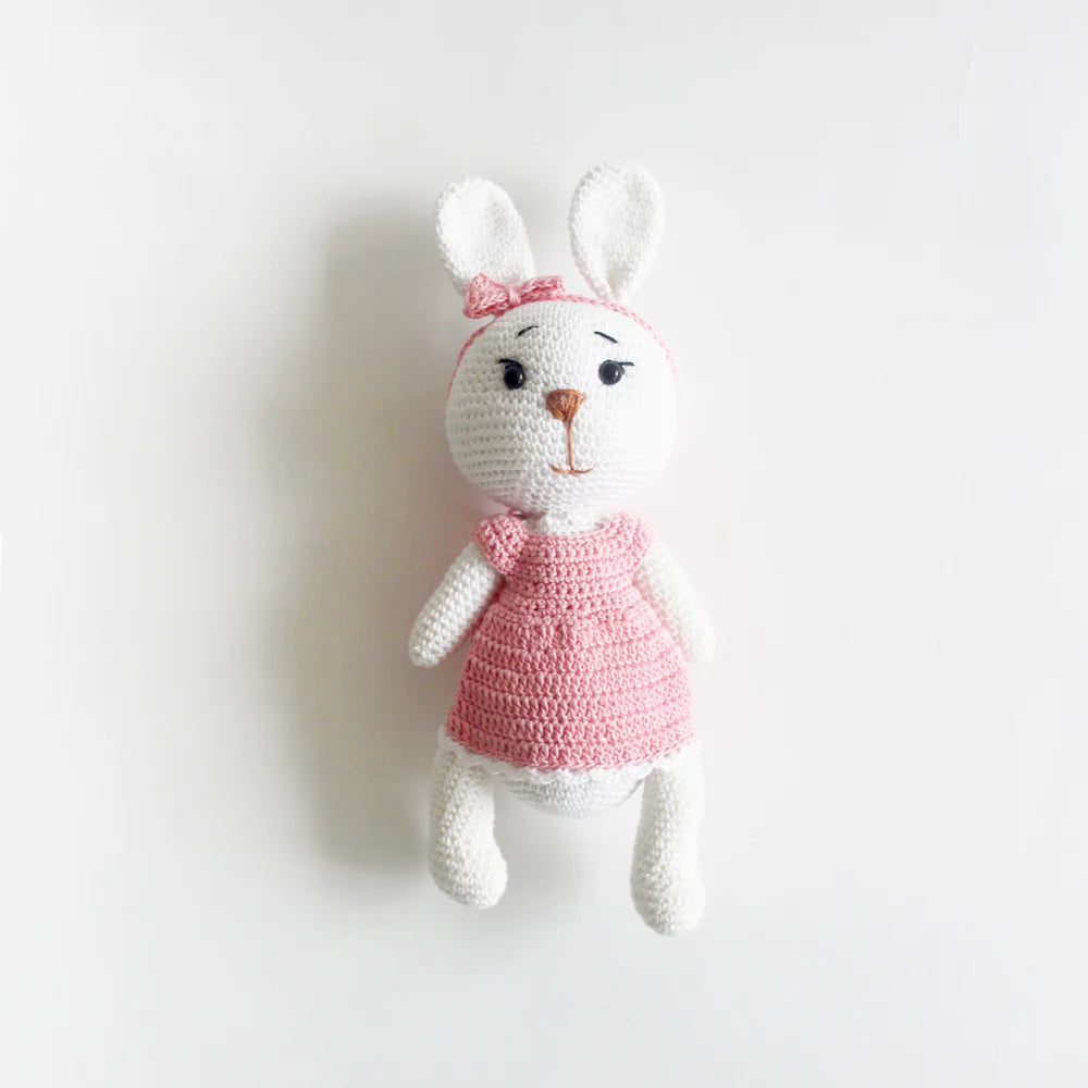 Personalised Bailey the Bunny - Crochet Toys - With Name Personalization (COD Not Available)