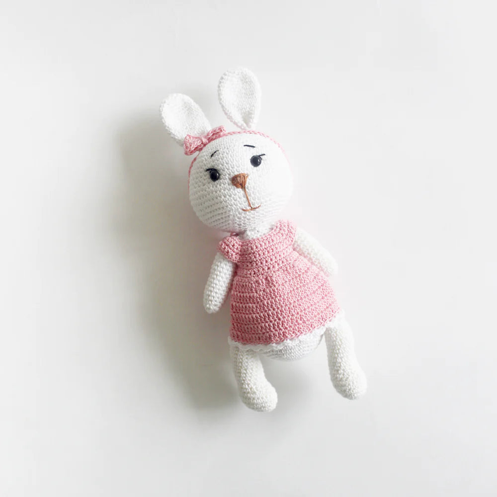 Personalised Bailey the Bunny - Crochet Toys - With Name Personalization (COD Not Available)