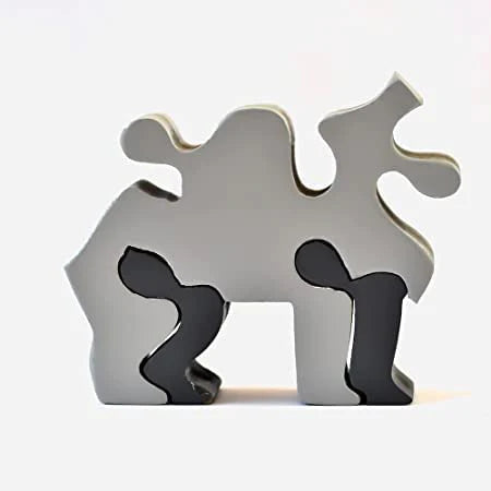 Rhino Animal Wooden Puzzle (5 Pcs)