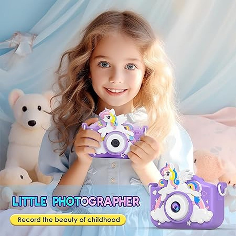 Purple Unicorn Mini Digital Camera